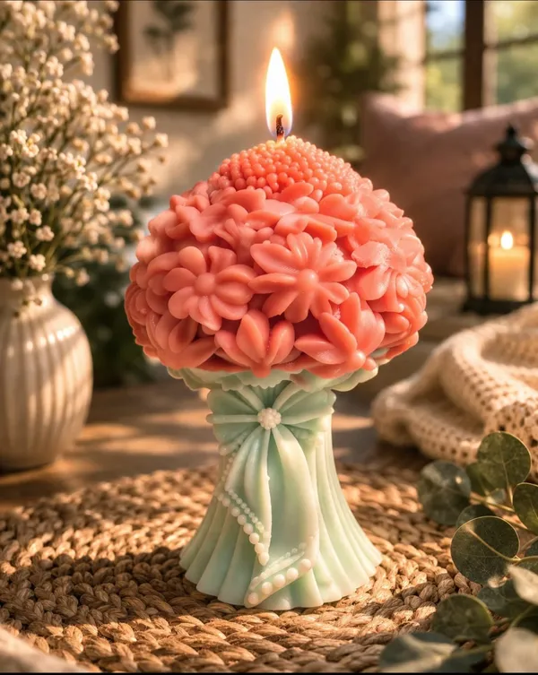 Flora_Candle_Soy_And_Coconut_Wax_Pillar_Candle