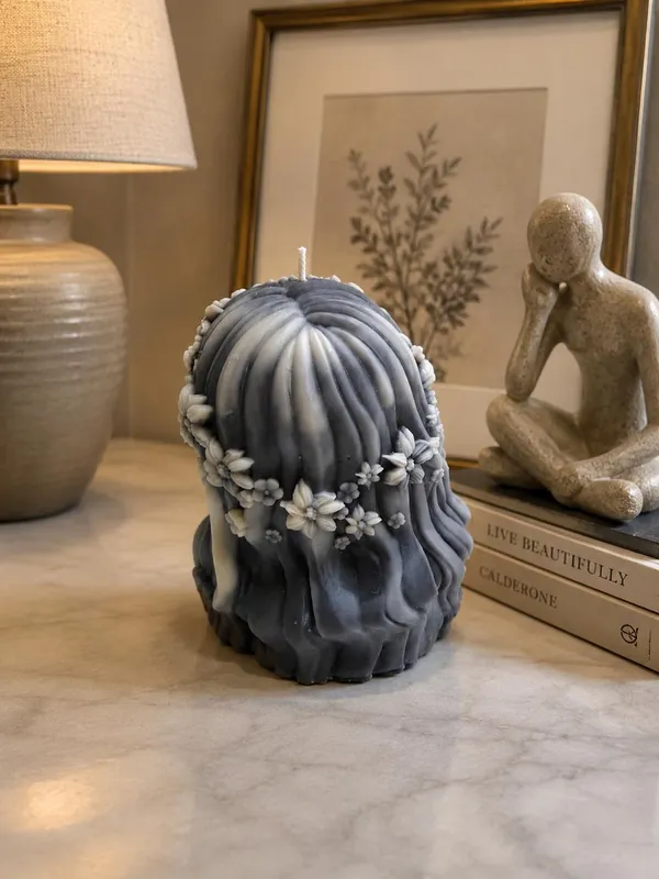 Floral_Goddess_Sculptural_Candle