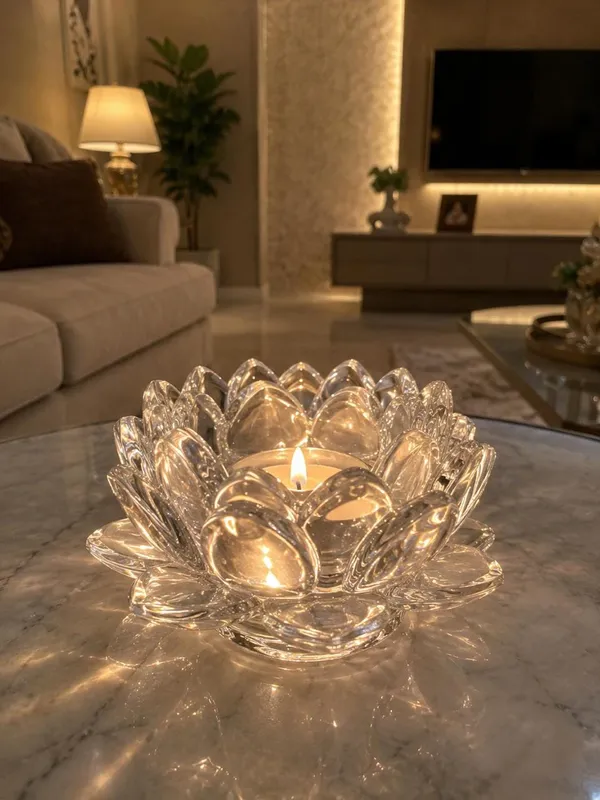 Lotus_Tealight_Holder_and_4_Tealight_Holder