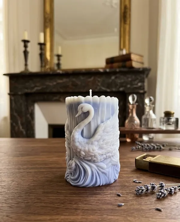 Swan_Soy_And_Coconut_Wax_Pillar_Candle
