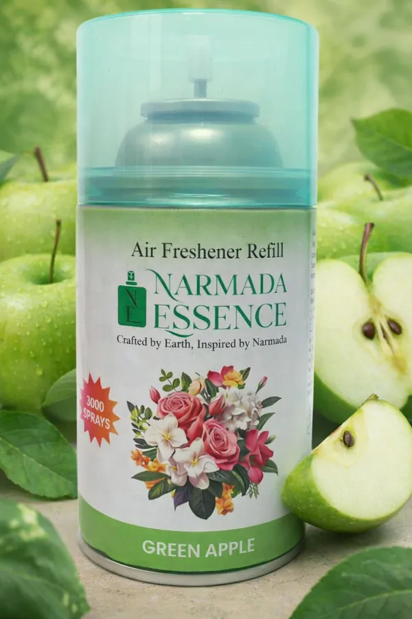 Green_Apple_Denatured_Alcohol,Fragrance_Oils,Propellant_Gas,Water,Solvent_Air_Freshner_Refill_For_Home,Office_And_Car