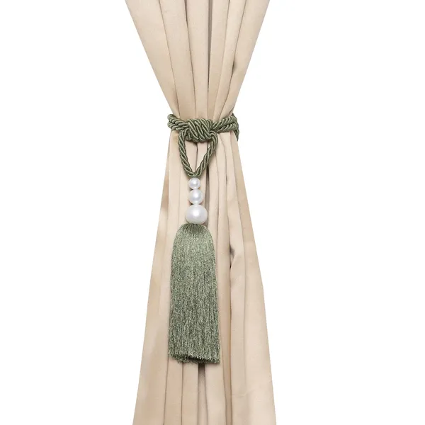Pearl_Curtain_Tiebacks_with_Tassels_2PK_Col._Green
