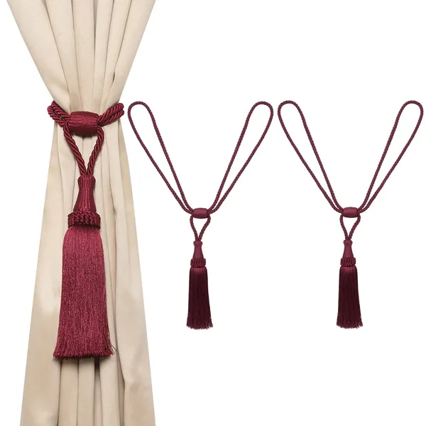 Polyester_Curtain_Tiebacks_with_Tassel_2PK_Col._Burgandy