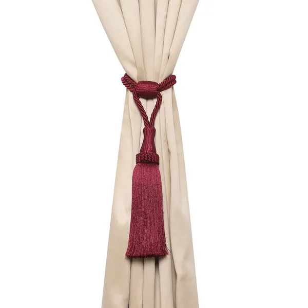 Polyester_Curtain_Tiebacks_with_Tassel_2PK_Col._Burgandy