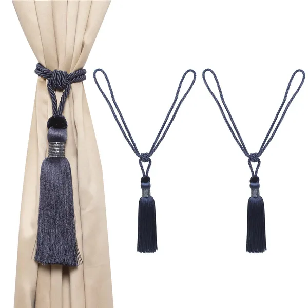 Polyester_Beaded_Curtain_Tieback_2PK_Col._Blue