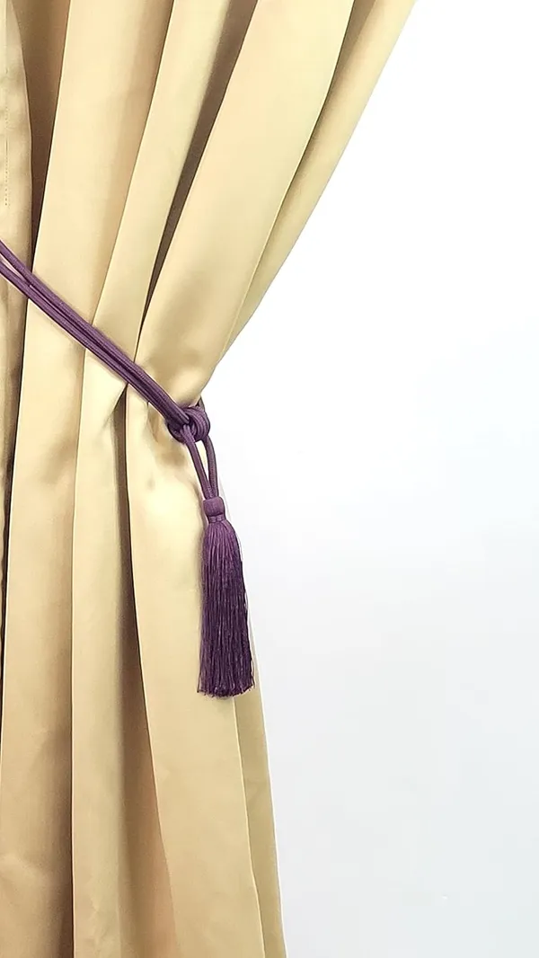Polyester_Curtain_Tieback_with_Tassel_Small_Cute_Size_2PK_Col._222WINEPURPLE