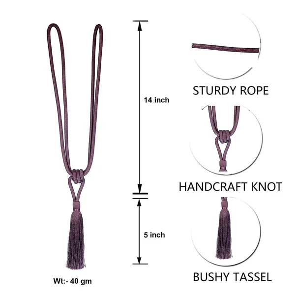 Polyester_Curtain_Tieback_with_Tassel_Small_Cute_Size_2PK_Col._220DARKPURPLE