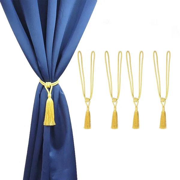 Polyester_Curtain_Tieback_with_Tassel_Small_Cute_Size_2PK_Col._207LGOLD