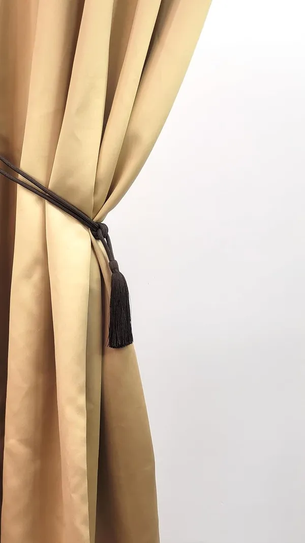 Polyester_Curtain_Tieback_with_Tassel_Small_Cute_Size_2PK_Col._229CHOCOLATE