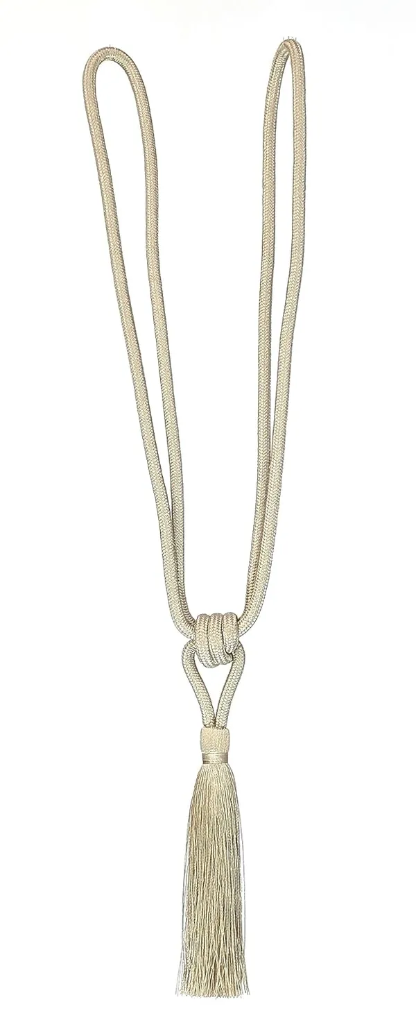 Polyester_Curtain_Tieback_with_Tassel_Small_Cute_Size_2PK_Col._205BEIGE