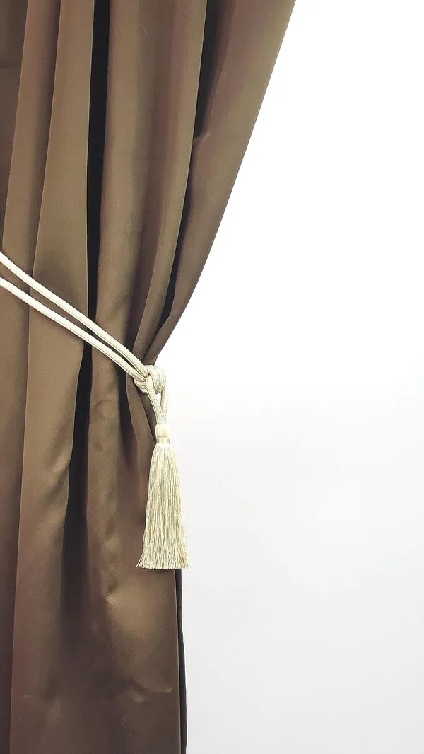 Polyester_Curtain_Tieback_with_Tassel_Small_Cute_Size_2PK_Col._205BEIGE