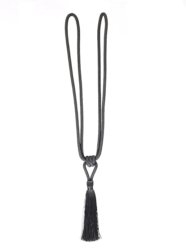 Polyester_Curtain_Tieback_with_Tassel_Small_Cute_Size_2PK_Col._245CHARCOAL