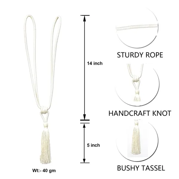 Polyester_Curtain_Tieback_with_Tassel_Small_Cute_Size_2PK_Col._202OFFWHITE