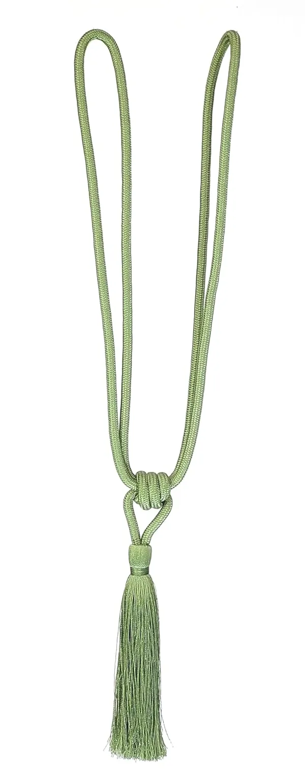 Polyester_Curtain_Tieback_with_Tassel_Small_Cute_Size_2PK_Col._216LIGHTGREEN