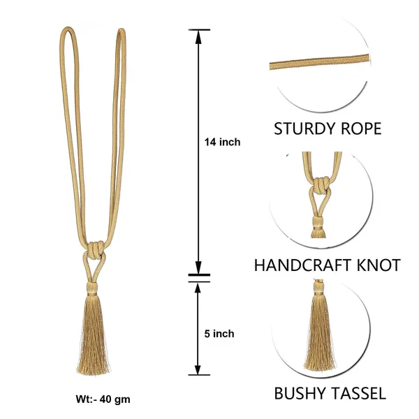 Polyester_Curtain_Tieback_with_Tassel_Small_Cute_Size_2PK_Col._242GOLD