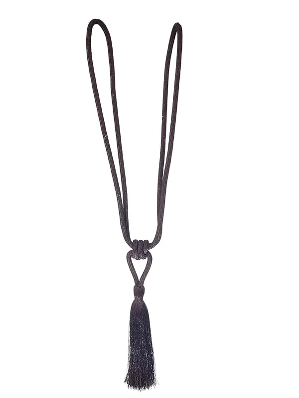 Polyester_Curtain_Tieback_with_Tassel_Small_Cute_Size_2PK_Col._229CHOCOLATE