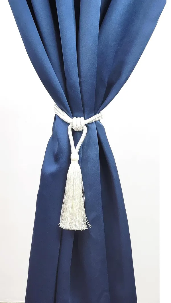 Polyester_Curtain_Tieback_with_Tassel_Small_Cute_Size_2PK_Col._201WHITE