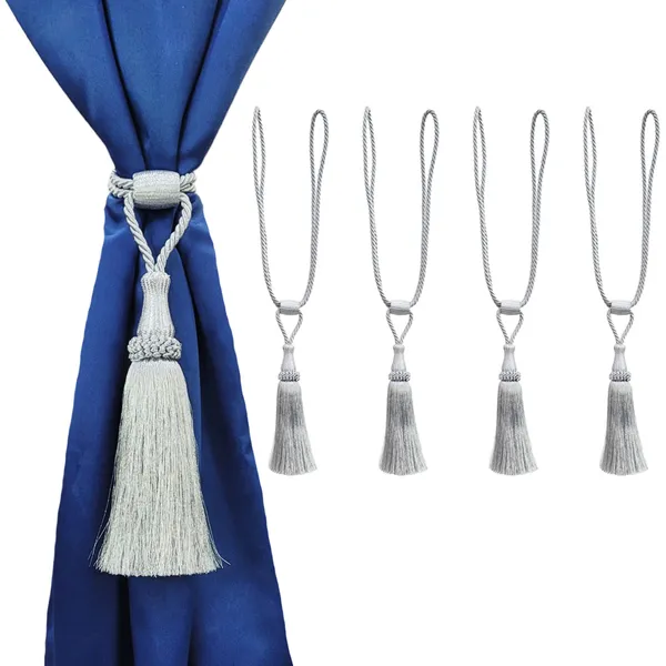 Polyester_Zari_Metallic_Yarn_Curtain_Tiebacks_with_Tassel_4PK_Col._ZARI_SILVER