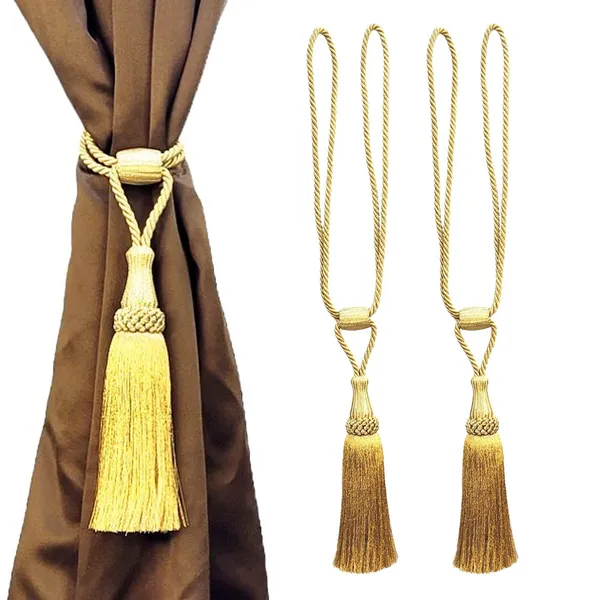 Polyester_Zari_Metallic_Yarn_Curtain_Tiebacks_with_Tassel_2PK_Col._ZARI_Gold