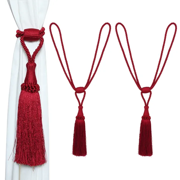 Polyester_Curtain_Tiebacks_with_Tassel_4PK_Col._BURGANDY