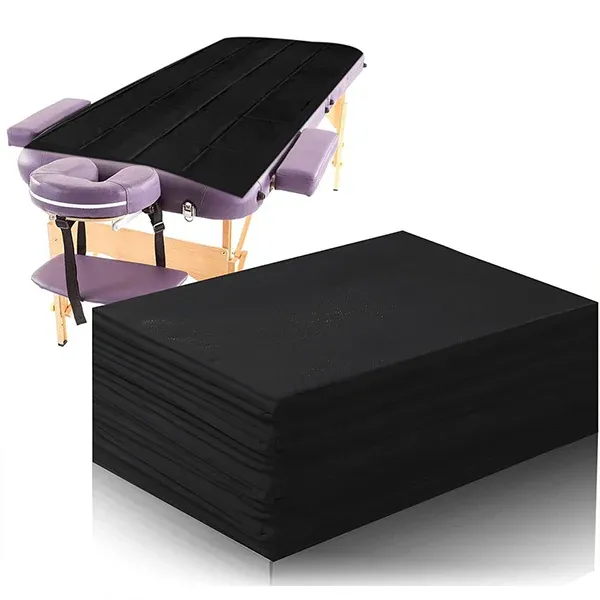 Black_Non_Woven_Fabric_Disposable_Bed_Sheet_For_Hospital