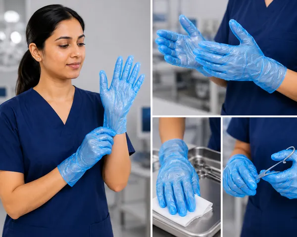 Blue_Plastic_Hand_Glove_With_Wall_Mount_Clip_Organizer_For_Hospital
