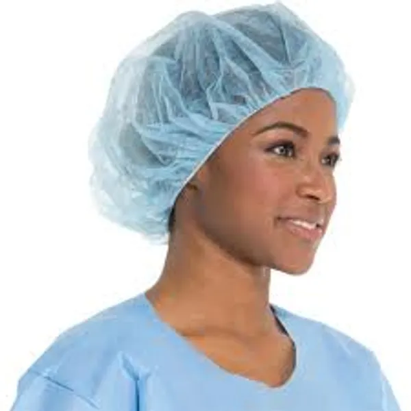 Blue_Non_Woven_Bouffant_Caps_For_Hospital