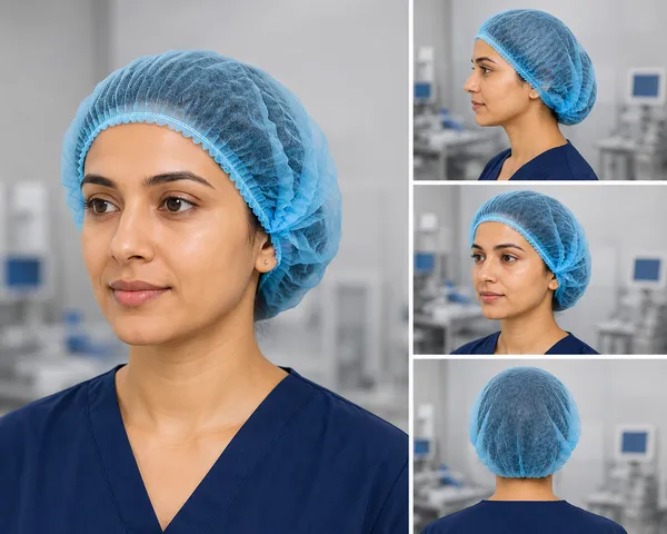 Blue_Non_Woven_Bouffant_Caps_For_Hospital