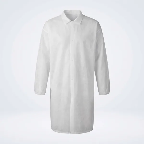 White_Non_Woven_Lab_Coat_For_Hospital
