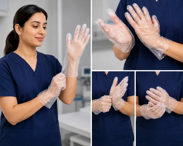 White_Plastic_Hand_Glove_With_Wall_Mount_Clip_Organizer_For_Hospital