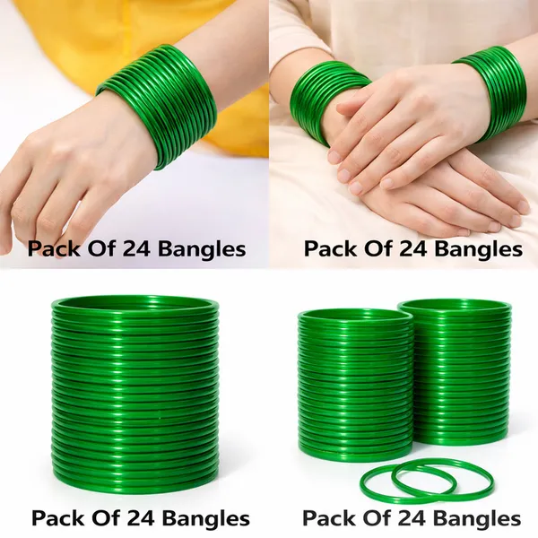 Green_Glass_And_And_Premium_Bangles_For_Home