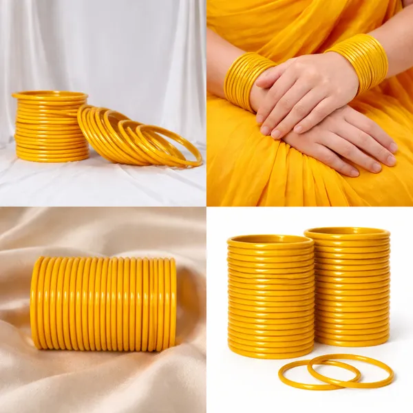 Turmeric_Yellow_Haldi_Glass_And_And_Premium_Bangles_For_Home
