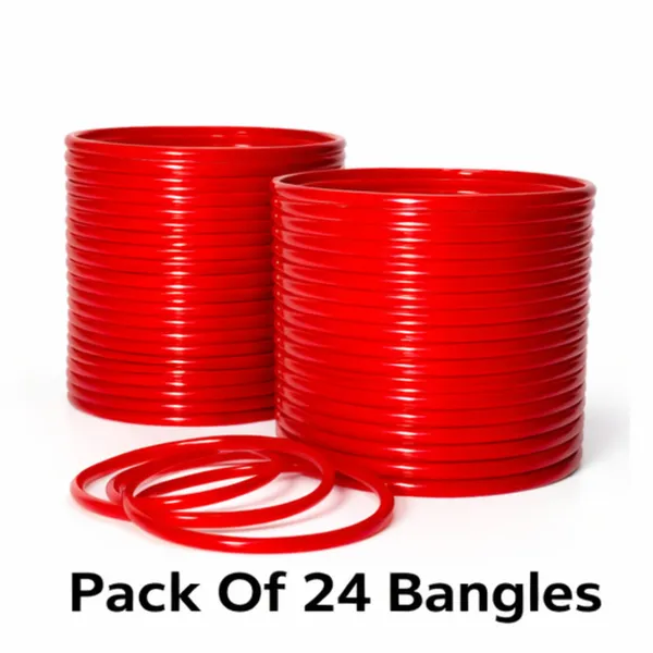 Red_Glass_And_And_Premium_Bangles_For_Home