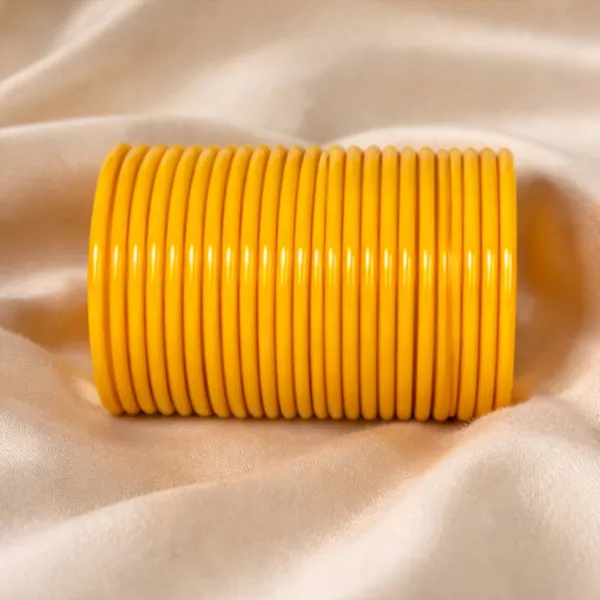 Turmeric_Yellow_Glass_And_And_Premium_Bangles_For_Home