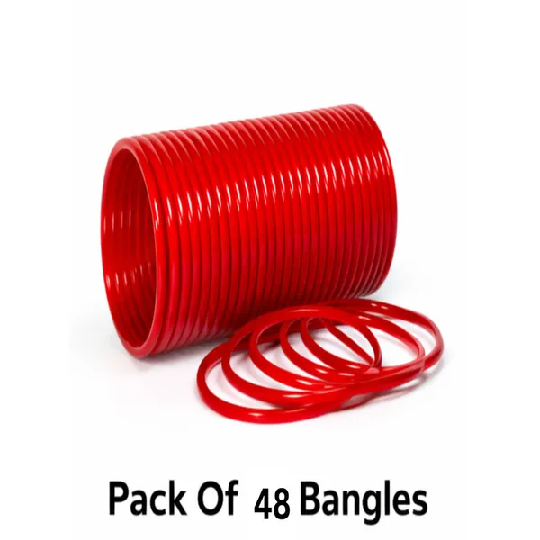 Red_Glass_And_And_Premium_Bangles_For_Home