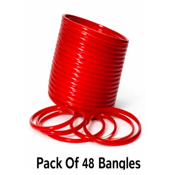 Red_Glass_And_And_Premium_Bangles_For_Home