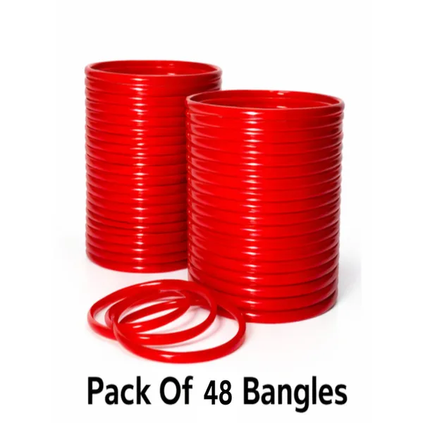 Red_Glass_And_And_Premium_Bangles_For_Home