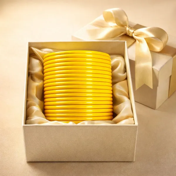 Yellow_Glass_And_And_Premium_Bangles_For_Home