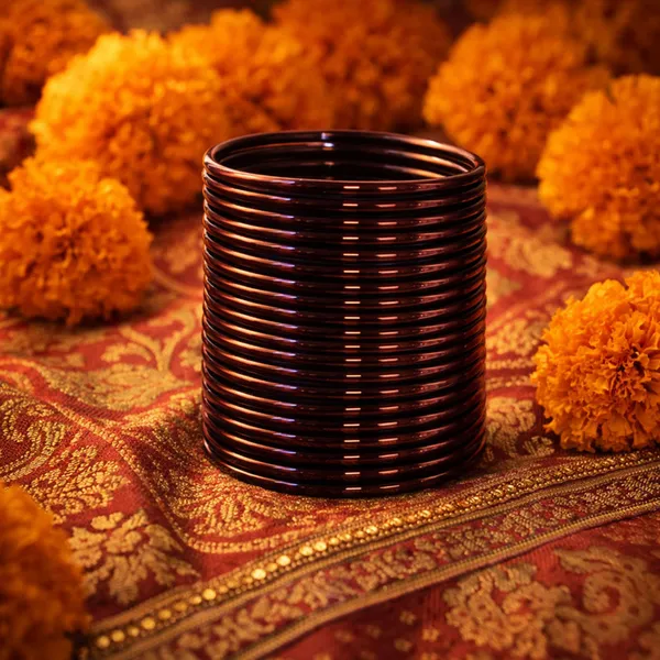 Brown_Glass_And_And_Premium_Bangles_For_Home