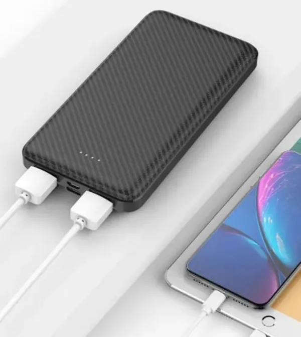 Black_Lithium_Ion_Micro_Power_Bank_For_Mobile_Smartwatch_Speaker_Trimmer_Tablet