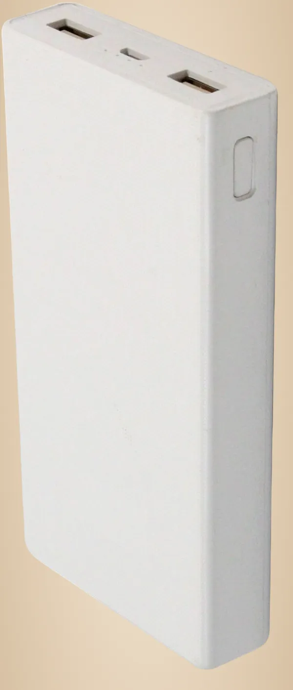 White_Lithium_Ion_Micro_Power_Bank_For_Mobile_Tablet_Smartwatch_Trimmer