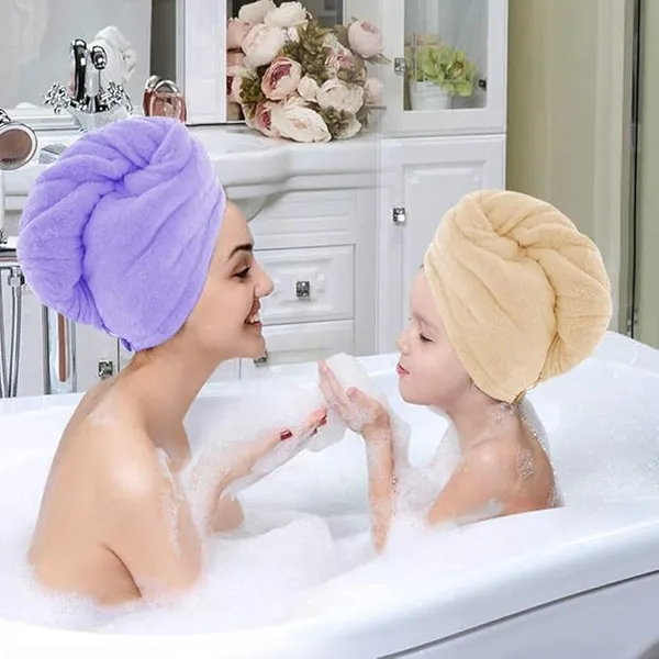 Hair_Towel_Wrap_for_Women-Quick_Drying_Microfiber_Towel_for_Hair_with_Elastic_Loop_for_Tying-Super_Absorbent_Head_Towels_Wrap_for_Ladies_Hair_Turban