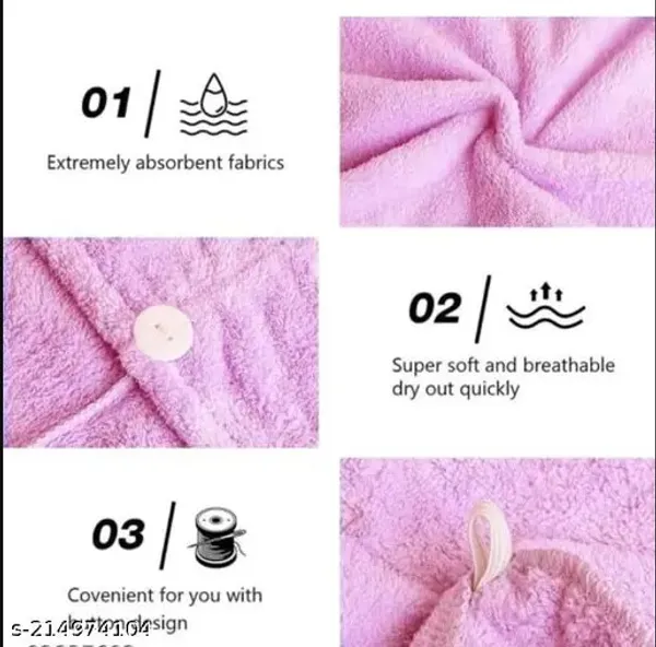 Pack_Of_2_Light_Blue_And_Pink_Hair_Towel_Wrap_Quick_Drying_Microfiber_Towel_For_Hair_With_Elastic_Loop_For_Tying_Super_Absorbent_Hair_Towels_Wrap_For_Ladies_Hair_Turban