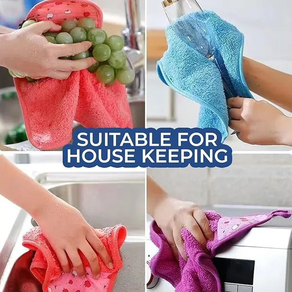 Pack_Of_4_Multicolor_Kitchen_Towel_Microfiber_Anti_Bacterial_Hand_Towel_Wash_Basin_Hanging_Napkins_Lint_Free_Kitchen_Napkins