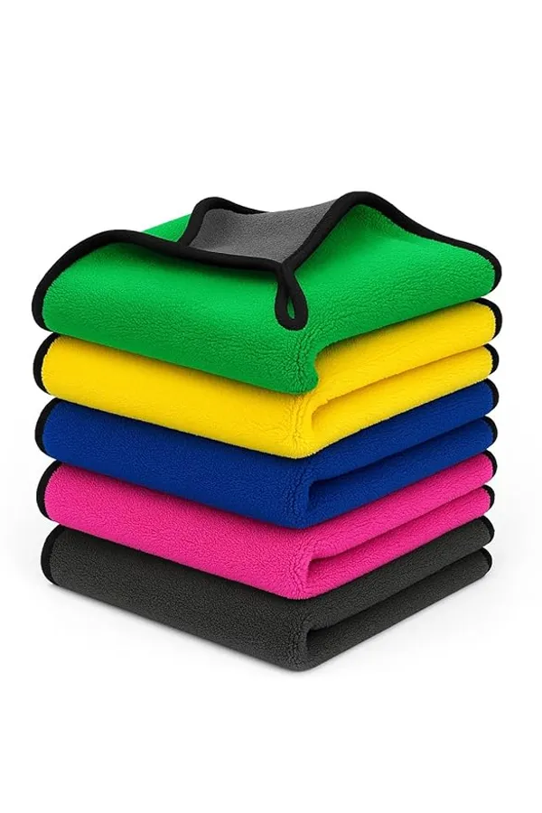 Pack_Of__5_premium_quality_microfiber_car_cleaning_towel_for_multipurpose_use_like_dusting,_washing_and_mirror_cleaning