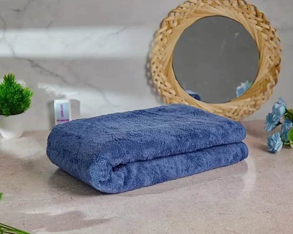Dark_Blue_Robkin_Microfiber_Super_Soft_Coral_Fleece_Bathing_Towel_With_Hook_Quick_Dry_Super_Absorbent_Bath_Towel_For_Men_And_Women_70X140_Cm,_350_Gsm