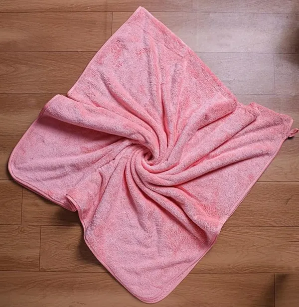 Pack_Of_2_Pink_And_Grey_Robkin_Large_Bath_Towels_Microfiber_Bath_Towel_Soft,_Absorbent,_Quick_Dry_Towel_For_Men_&_Women