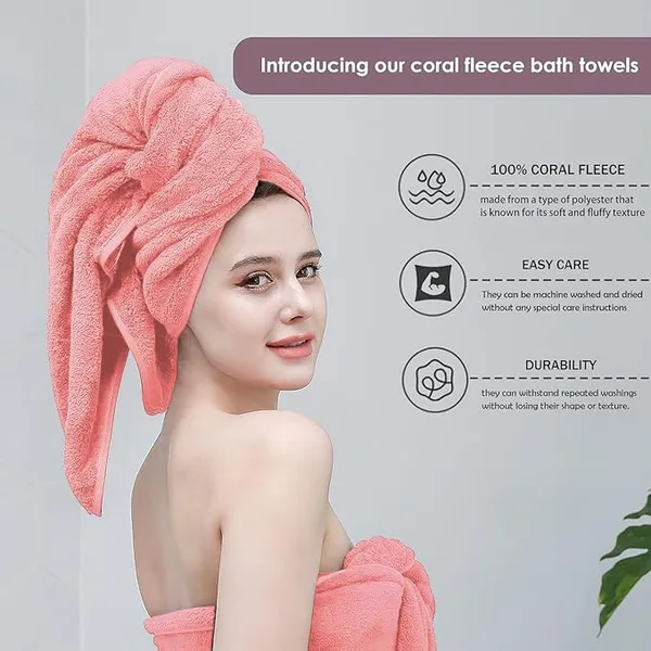 Pink_Robkin_Microfiber_Super_Soft_Coral_Fleece_Bathing_Towel_With_Hook_Quick_Dry_Super_Absorbent_Bath_Towel_For_Men_And_Women_70X140_Cm,_350_Gsm
