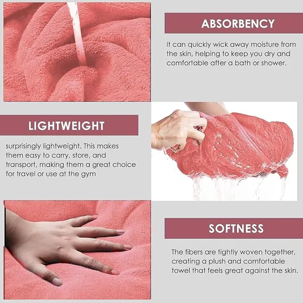 Pink_Robkin_Microfiber_Super_Soft_Coral_Fleece_Bathing_Towel_With_Hook_Quick_Dry_Super_Absorbent_Bath_Towel_For_Men_And_Women_70X140_Cm,_350_Gsm