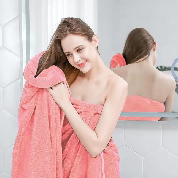 Pink_Robkin_Microfiber_Super_Soft_Coral_Fleece_Bathing_Towel_With_Hook_Quick_Dry_Super_Absorbent_Bath_Towel_For_Men_And_Women_70X140_Cm,_350_Gsm